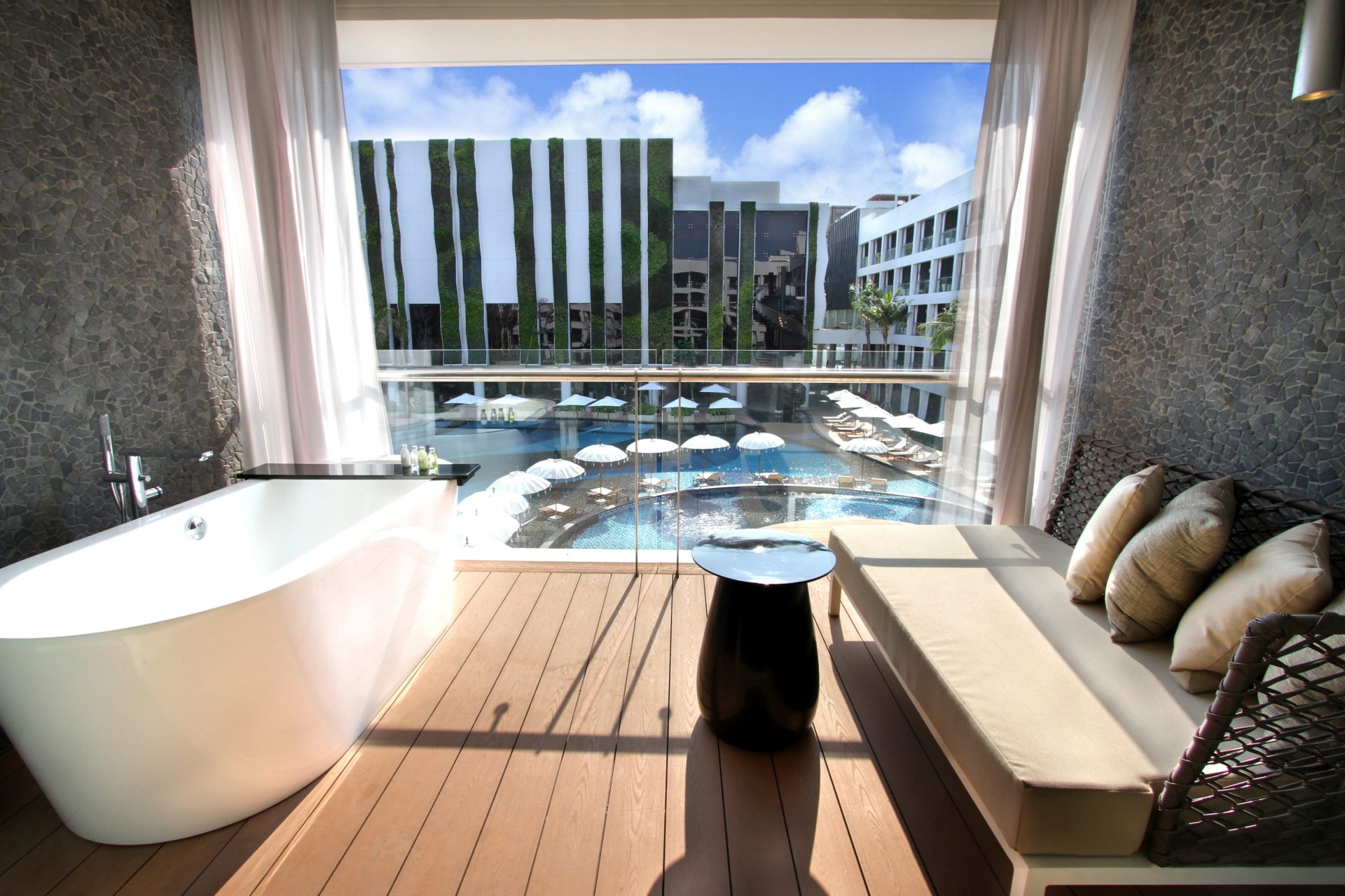 Deluxe Room Pool View 5 Star Bali Resorts The Stones