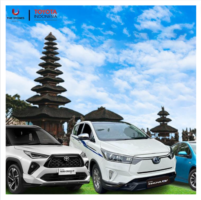 Toyota EV Shuttle Service 5Star Hotel in Legian Bali The Stones